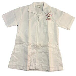 MCAS Yuma Mess Hall Chef Uniform Men's Size S Military Dilly Uniform 1650 White